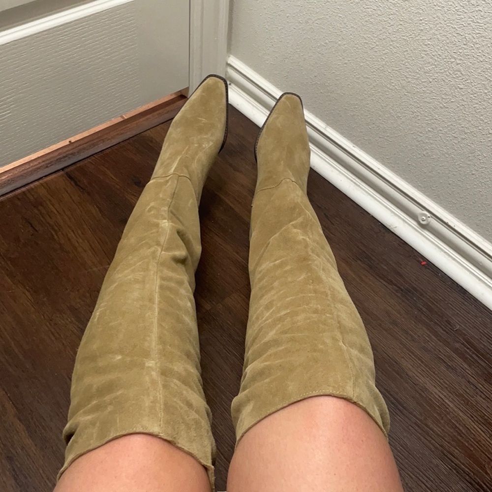 Zara knee high boots